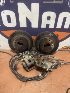 тормозные суппорта задние 50300-TA0-A50 43019-TA0-A01 HONDA ACCORD