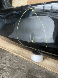 Бампер задний HONDA INSPIRE OEM 71501SDAZZ00 UC1 2006