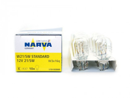 Лампа w21/5w r37